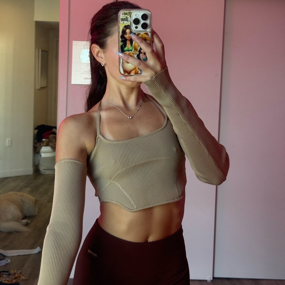 TAN TOP